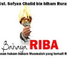 Pengertian Riba Menurut Para Ahli
